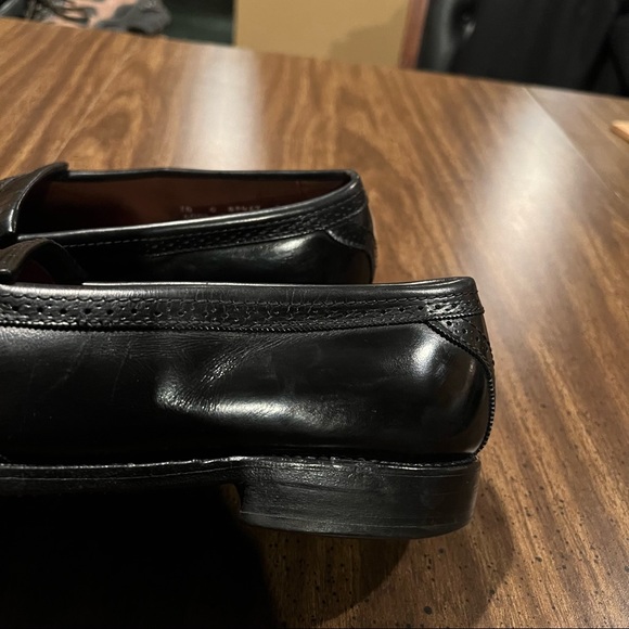 Allen Edmonds Men’s Bridgerton Tassel Loafer Kiltie Black Leather 10 - Picture 4 of 14